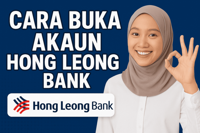 cara buka akaun hong leong