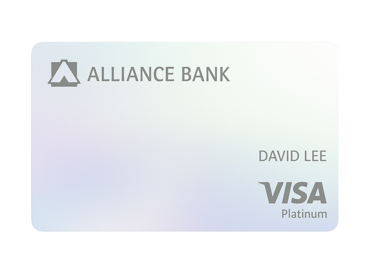 Alliance Bank Visa Virtual Credit Card