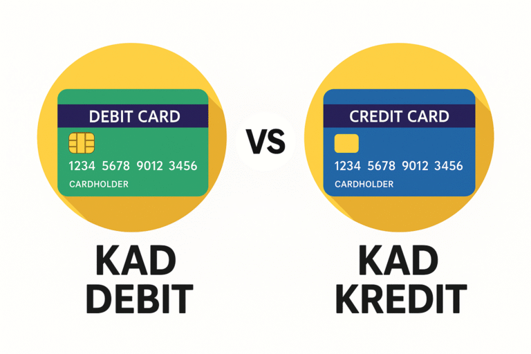 kad kredit vs kad debit