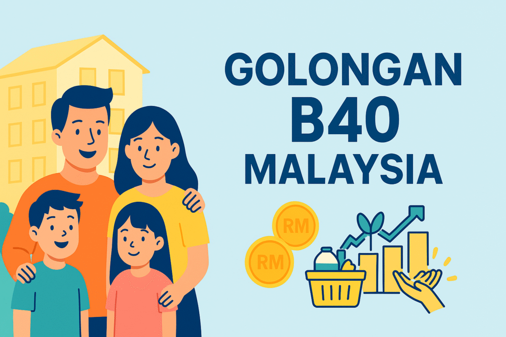 Golongan B40 di Malaysia: Maksud, Cabaran & Bantuan